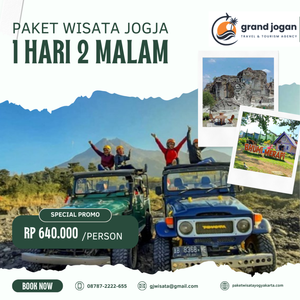 paket wisata jogja 2 hari 1 malam